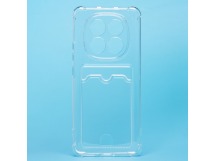 Чехол-накладка - SC276 с картхолдером для "Xiaomi Redmi Note 15 5G " (transparent) (244800)