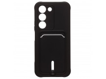 Чехол-накладка - SC304 с картхолдером для "Realme C83 5G/P4 Lite/Narzo 100 Lite" (black) (245101)