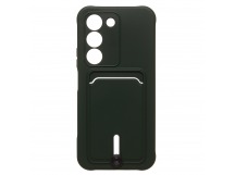 Чехол-накладка - SC304 с картхолдером для "Realme C83 5G/P4 Lite/Narzo 100 Lite" (dark green(245104)