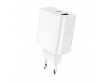 Сетевой адаптер питания DEESPI DE15 USB QC3.0 PD25W (белый)