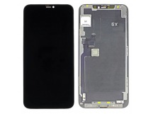 Дисплей для iPhone 11 Pro Max + тачскрин + рамка (черный), In-Cell GX(шлейф IC)