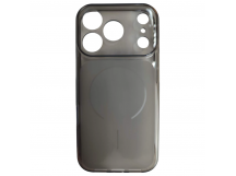 Чехол силиконовый iPhone 17 Pro прозрачный Clear Case черный