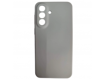 Чехол силиконовый Samsung A37 Silicone Cover без лого серый