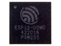 Микроконтроллеры ESPRESSIF ESP32-D0WD (QFN-48) Микроконтроллер32-Бит 2x240MHz 448kB ROM 520kB SRAM