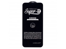 Защитное стекло Full Screen Activ SUPER 3D с отпечатком пальца для "Realme C100 4G" (black)(245555)