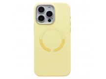 Чехол-накладка - SM040 SafeMag для "Apple iPhone 15 Pro Max" (yellow) (245512)
