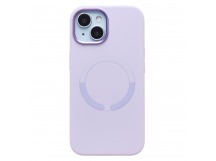 Чехол-накладка - SM040 SafeMag для "Apple iPhone 15" (light violet) (245517)