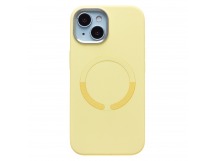 Чехол-накладка - SM040 SafeMag для "Apple iPhone 15" (yellow) (245511)