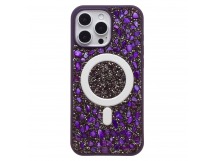 Чехол-накладка - PC098 POSH SHINE SafeMag для "Apple iPhone 16 Pro Max " (purple) (245377)
