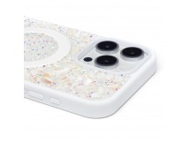 Чехол-накладка - PC098 POSH SHINE SafeMag для "Apple iPhone 16 Pro Max " (white) (245369)