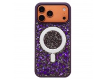 Чехол-накладка - PC098 POSH SHINE SafeMag для "Apple iPhone 17 Pro Max/18 Pro Max" (purple) (245380)