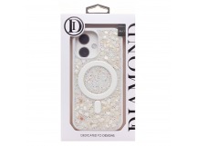 Чехол-накладка - PC098 POSH SHINE SafeMag для "Apple iPhone 17" (white) (245370)