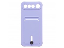 Чехол-накладка - SC304 с картхолдером "Realme 16 5G" (light violet) (244269)