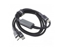 Кабель Type-C 2 в 1 Type-C /Type-C (в коробке) 100W черный 1.2м,ACEFAST (C22-02)