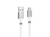 Кабель USB - micro USB (в коробке) белый 1м, HOCO (U91)