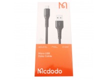 Кабель USB - micro USB, Data Cable, QC4,0, 3A, 1m, (черный) (CA-2281)Mcdodo