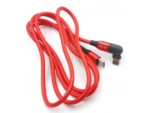 Кабель Type-C - Lightning (красный) 20W (1,2м) HOCO U100