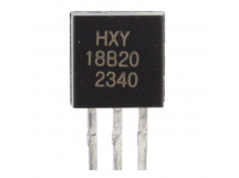 Датчики окружающей среды HXY MOSFET DS18B20 (TO-92) Цифровойдатчик температуры