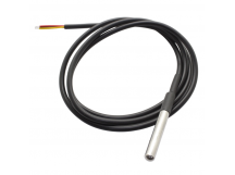 Датчики окружающей среды NONAME DS18B20 (6x50мм) Цифровойдатчик температуры с проводом 1м