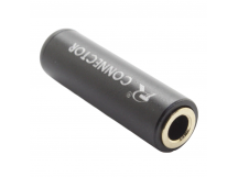 Разъемы аудио Rconnector RC-P1007/B Гнездо аудио 3,5мм стерео3конт. на кабель (Черный)