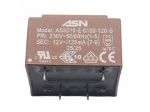 Трансформаторы силовые ASN AS3010-E-0150-120-S Герметизированныйтрансформатор 1,5Вт обмотки 220В (1+5)/12В 0,125А (7+9)