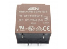 Трансформаторы силовые ASN AS3023-E-0300-120-S Герметизированныйтрансформатор 3Вт обмотки 220В (1+5)/12В 0,25А (7+9)