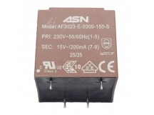 Трансформаторы силовые ASN AS3023-E-0300-150-S Герметизированныйтрансформатор 3Вт обмотки 220В (1+5)/15В 0,2А (7+9)
