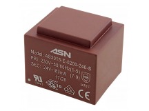 Трансформаторы силовые ASN AS3015-E-0200-240-S Герметизированныйтрансформатор 2Вт обмотки 220В (1+5)/24В 0,083А (7+9)