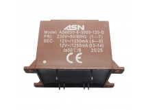 Трансформаторы силовые ASN AS6030-E-3000-120-D Герметизированныйтрансформатор 30Вт обмотки 220В (1+7)/2x12В 1,25А (8+9-13+14)
