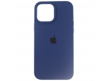 Чехол Case Soft Touch iPhone 13 Pro Max Темно-синий "М"