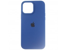 Чехол Case Soft Touch iPhone 15 Pro под Orig Синий "М"
