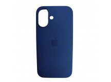 Чехол Case Soft Touch iPhone 16 под Orig Темно-Синий "М"