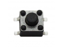 Тактовые кнопки NONAME Кнопка тактовая SMD 4,5х4,5мм h=3,8мм 4конт. SPST-NO