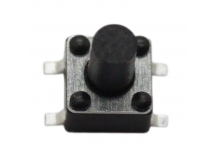 Тактовые кнопки NONAME Кнопка тактовая SMD 4,5х4,5мм h=6мм 4 конт.SPST-NO