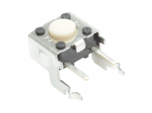 Тактовые кнопки OMRON B3F-3100 Кнопка тактовая угловая 6х6ммh=3,15мм 4 конт.(2 GND) SPST-NO