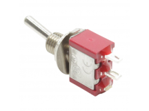 Тумблеры DAIER MTS-111R Тумблер на панель без фиксации OFF-(ON)SPST 250В 3А (6мм)