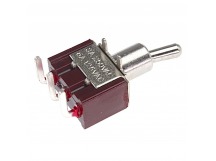 Тумблеры JIETONG MTS-112-C3 Тумблер на плату угловой ON-(ON) SPDT250В 3А