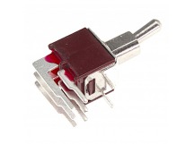 Тумблеры JIETONG SMTS-202-2C3 Тумблер миниатюрный на платуугловой ON-ON DPDT 250В 1,5А (5мм)
