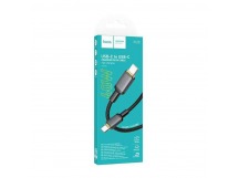 Кабель Type-C - Type-C Hoco X128 60W 100см 3A  (black) (246175)