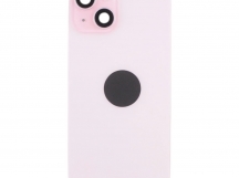Задняя крышка (стекло) в сборе с рамкой iPhone 15 (Orig Materials) (с NFC) (Pink)