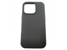Задняя накладка для iPhone 16 Pro (силикон, черная (Full Case))