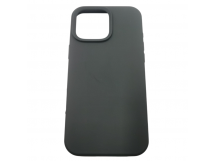 Задняя накладка для iPhone 16 Pro Max (силикон, черная (Full Case))