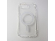 Задняя накладка для iPhone 16e (прозрачная, с магнитом) MagSafe