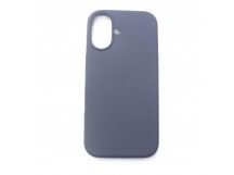 Задняя накладка для iPhone 17 (силикон, темно-синяя (Full Case))