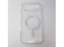 Задняя накладка для iPhone 17 Air (прозрачная, с магнитом) MagSafe