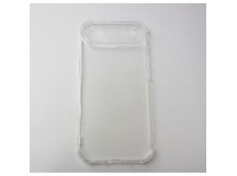 Задняя накладка для iPhone 17 Air (силикон, с защитой камеры,прозрачная (Full TPU Case)) Armor series
