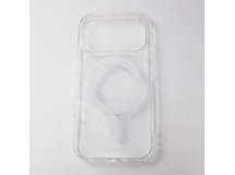 Задняя накладка для iPhone 17 Pro (прозрачная, с магнитом) MagSafe