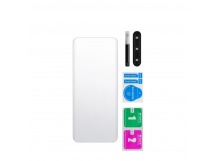 Пленка/стекло на дисплей для Samsung G986 Galaxy S20 Plus сультрафиолетовым клеем (Стекло, UV- клей, UV-лампа, салфетки)