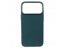 Задняя накладка для iPhone 17 Pro Max (карбон, ультратонкая), синяя(Full Case) (PL-99) PiBlue
