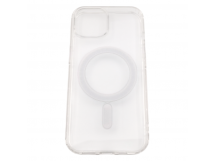 Задняя накладка для iPhone 15 (прозрачная, с магнитом) MagSafe